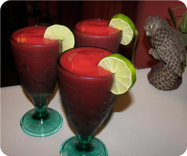 Strawberry Lime Slush