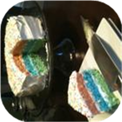 White Cake with Lemon Filling