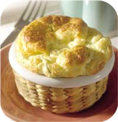 Zucchini and Feta Cheese Souffles