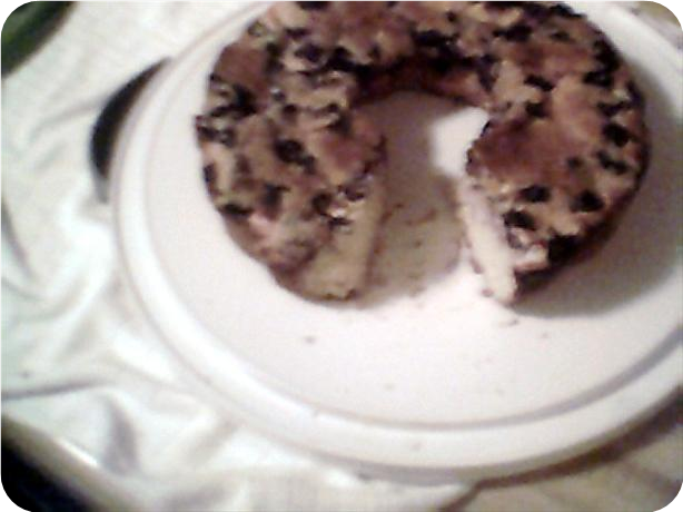 Blueberry Cream Cheese Cake