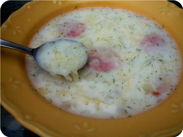 German Potato-Kraut Soup