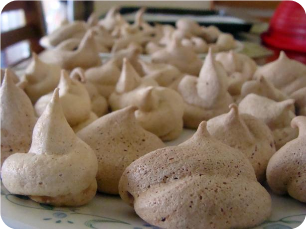 Chocolate Meringue Stars