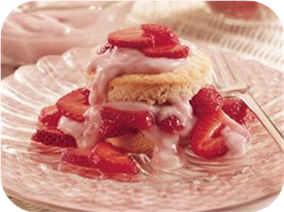 Strawberry Yogurt Shortcakes