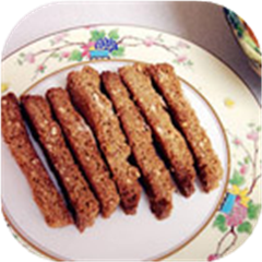 Ginger Biscotti with Pistachios