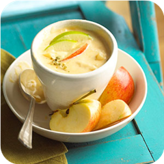 Apple-Cheddar Soup