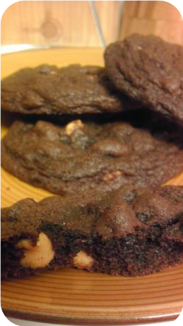 Double Chocolate Chip Peanut Butter Cookies