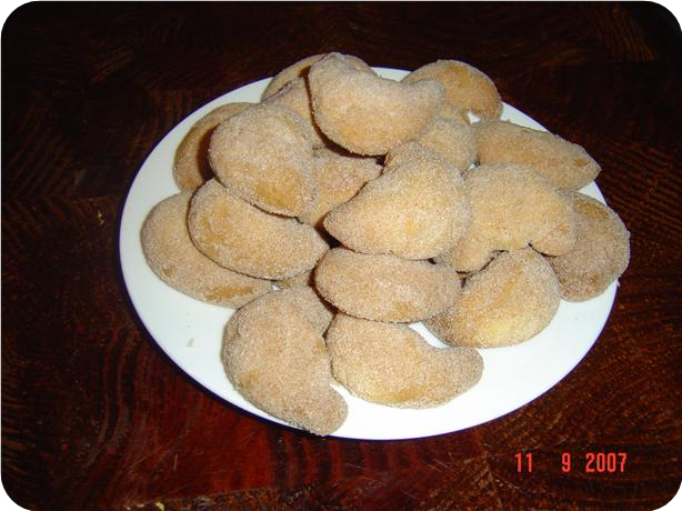 Almond Cinnamon Crescents