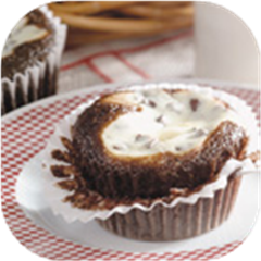 Black Bottom Cupcakes I