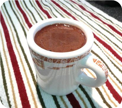 Honey &amp; Almond Spanish Hot Chocolate