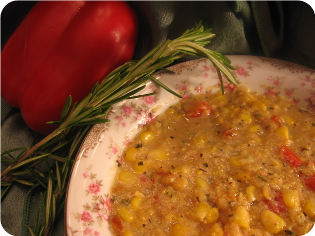 Corn Chowder - Rosie Daley