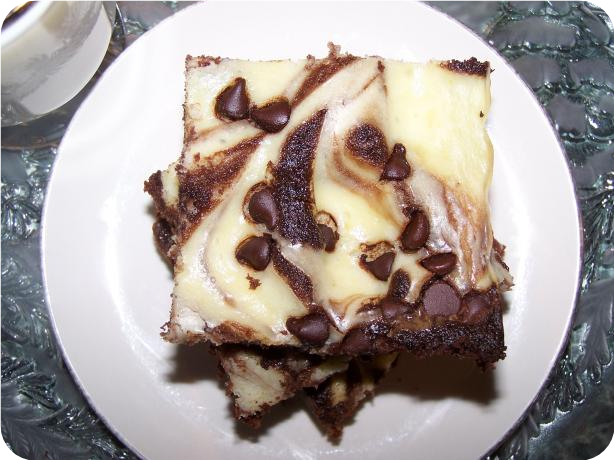 Cream Cheese Swirl Brownies