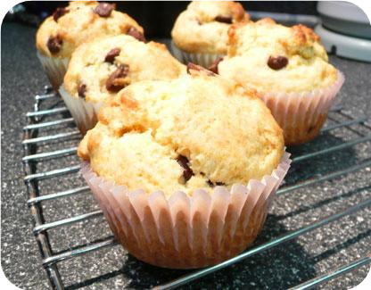 Awesome Orange Chocolate Muffins