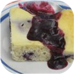Blueberry Ricotta Squares