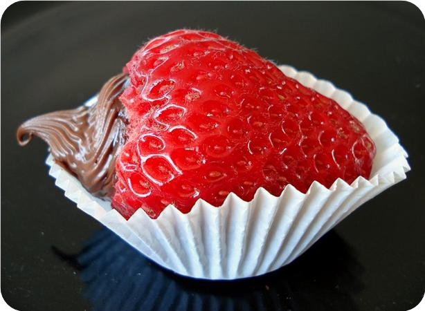 Strawberries and Nutella