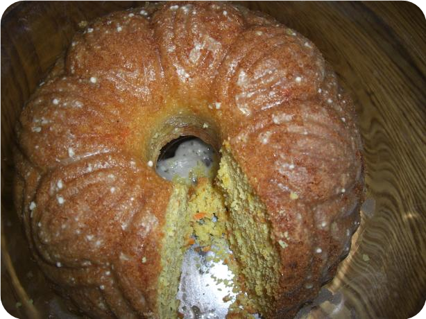 Orange Carrot Bundt Cake