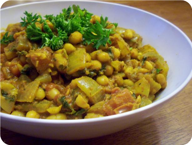 Moroccan White Beans Loubia