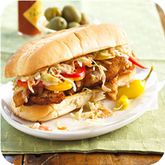 Catfish po'boys 