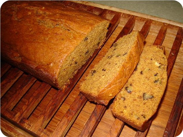 One Bowl Pumpkin Bread