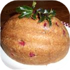 Nanny's Steamed Cranberry Pudding