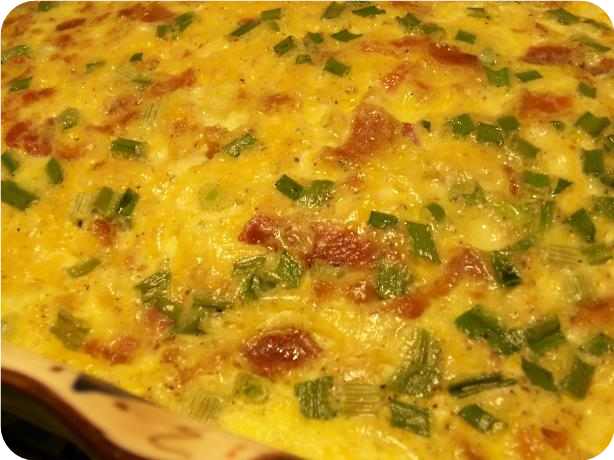 Bacon Cheese Frittata