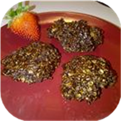Unbaked Chocolate Oatmeal Cookies