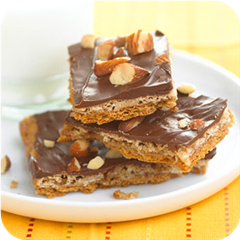 Oat 'n' toffee grahams 