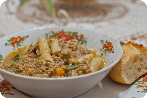 Eggplant Minestrone
