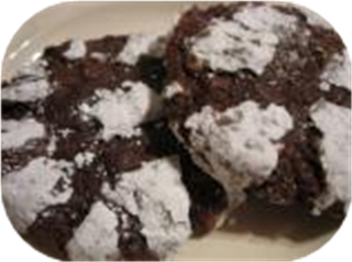Black Forest Crinkle Cookies