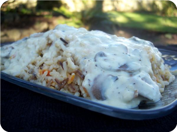 Wild Rice and Mushrooms, Southern Style
