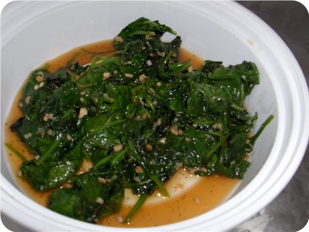 Garlic Sauteed Spinach