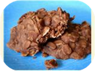 No-Bake Fudge Cookies