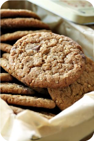 The Best Peanut Butter Oatmeal Chocolate Chip Cookies!