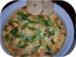 Hot Feta Artichoke Dip