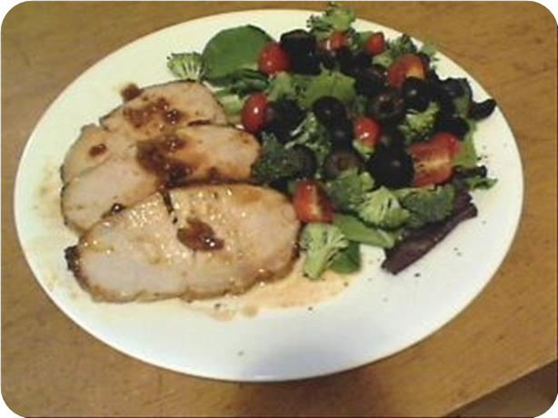 Roast Pork Loin With Saucy Sauce