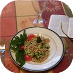 Rapini-Walnut Macaroni
