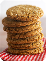 Giant ginger cookies 