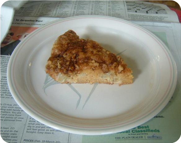 Apple Nut Coffee Cake