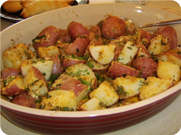 Roasted Parmesan Potatoes
