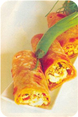 MEXICAN CHICKEN ROLLS	