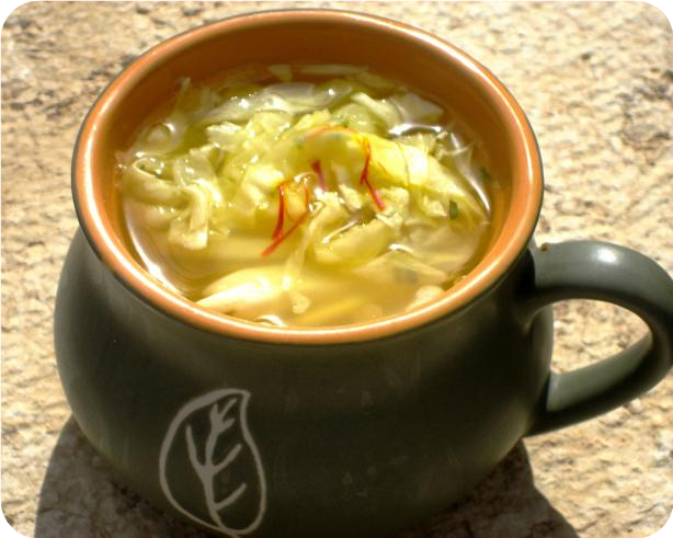 Caboches in Potage (Cabbage Soup)
