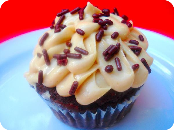 Chocolate Peanut Butter Cupcakes