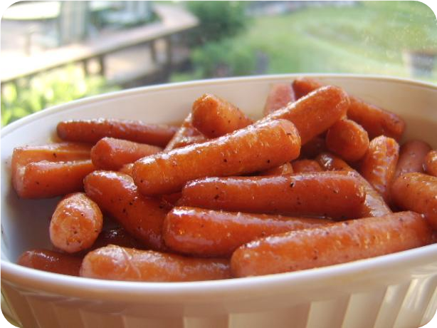 Pomegranate-Glazed Carrots
