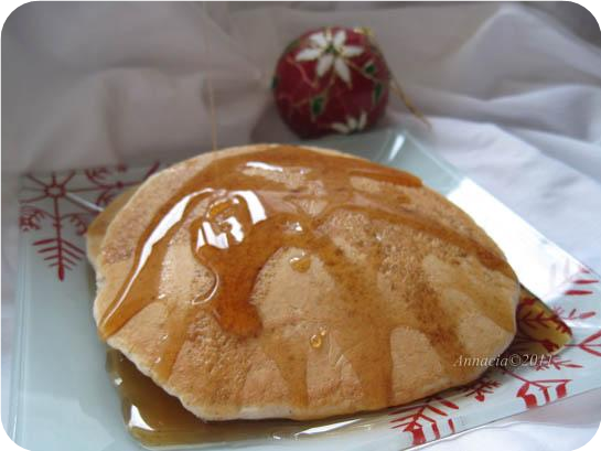 Eggnog Pancakes