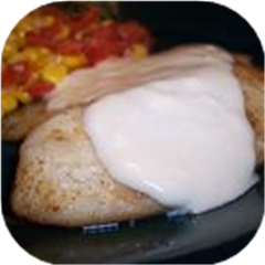 Garlic Alfredo Tilapia