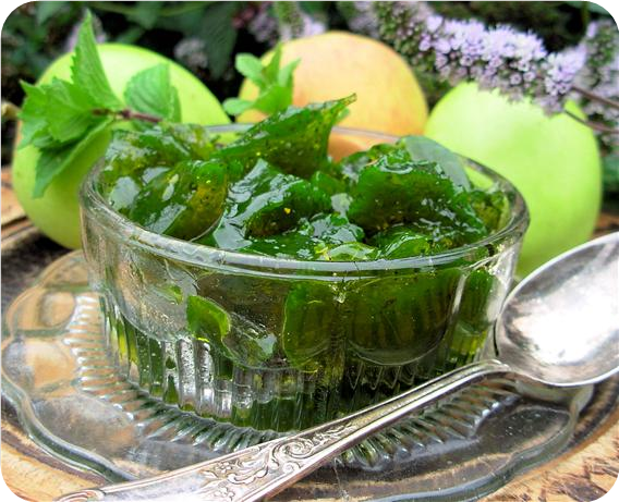 Old Fashion Apple-Mint Jelly
