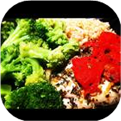 Chicken with Garlic, Basil, and Parsley