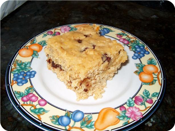 Glazed Oatmeal Brownies
