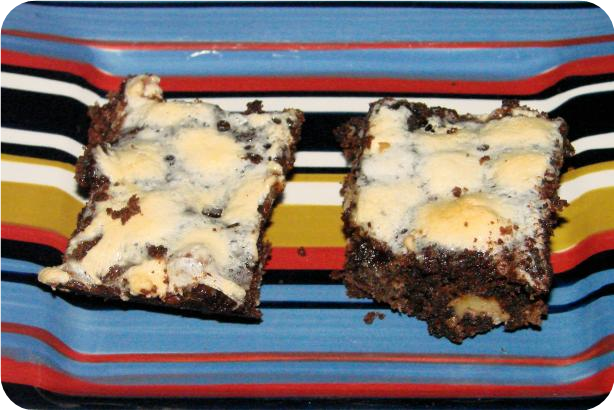 One Pan No Bowl Rocky Road Bars