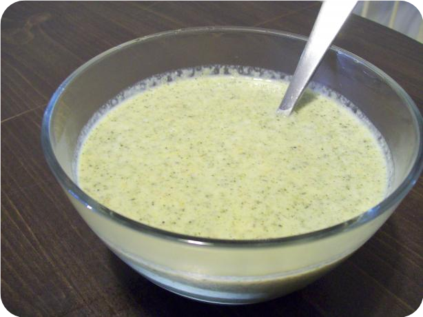 Lighter Broccoli Cheese Soup