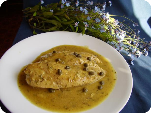Honey Dijon Chicken with Capers